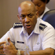 Gen. Charles Q. Brown, Jr., commander of the U.S. Pacific Air Force talks to a select group of journalists during the course of his visit to the Philippines in suburban Pasay city, south of Manila, Philippines.